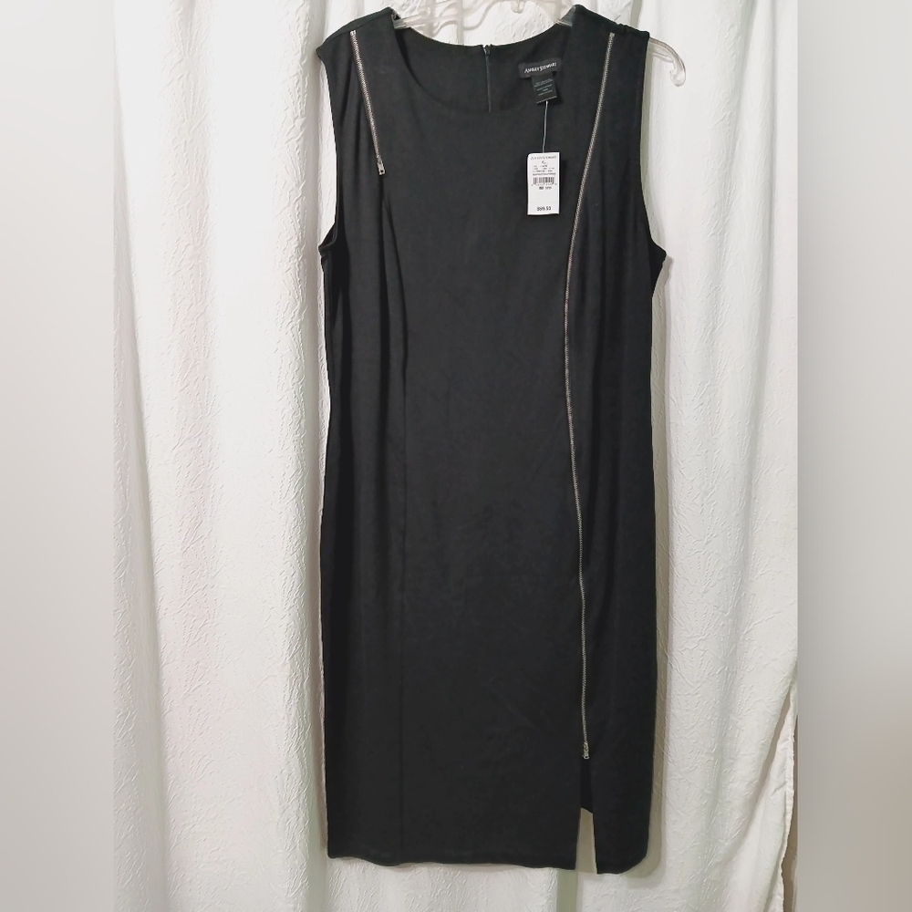 NWT Ashley Dttewart Midi, Black,Sleeveless dress Size 18/20